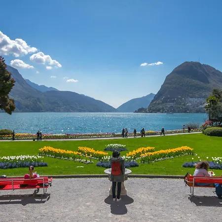 Appartamento Franklin House With Private Garden - Happy Lugano